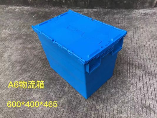 Tổng số lưu trữ bằng nhựa 600 * 400mm chống thấm với nắp bản lề