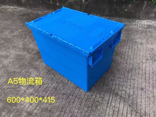 Tổng số lưu trữ bằng nhựa 600 * 400mm chống thấm với nắp bản lề
