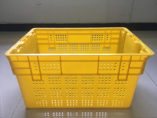 600 * 400mm Thùng nhựa rau quả và trái cây có thể xếp chồng lên nhau Phân phối doanh thu