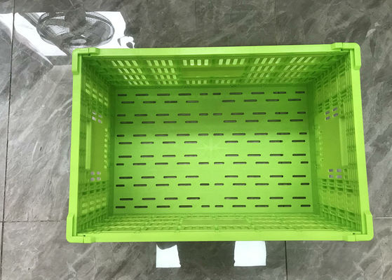 Thùng đựng rau gấp bằng nhựa nặng 600 * 400 * 300mm