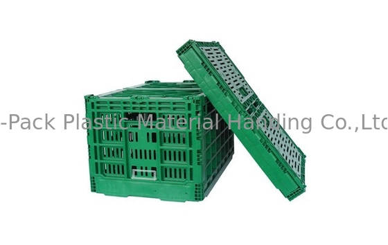3,4kg 100% nguyên chất PP Thùng nhựa rau quả nặng