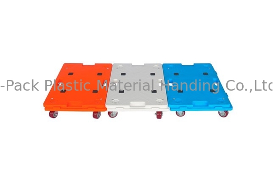 150kgs Tải đa chức năng Nhựa di chuyển Dolly 3 inch Bánh xe PU