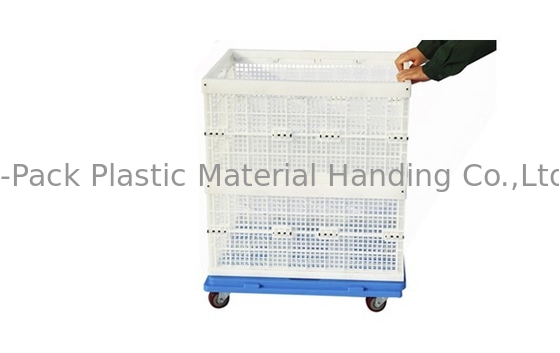 150kgs Tải đa chức năng Nhựa di chuyển Dolly 3 inch Bánh xe PU