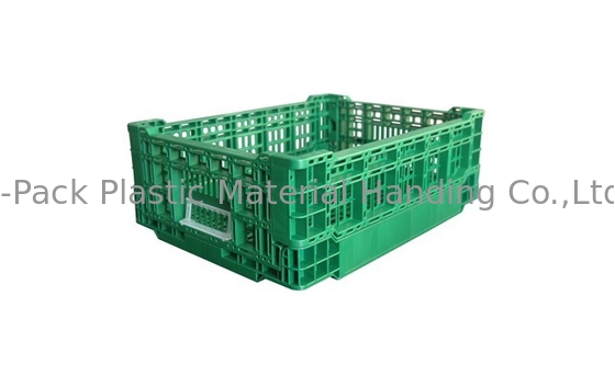 Rau gấp Thùng nhựa đựng trái cây công nghiệp Thùng 400 * 300 * 140mm