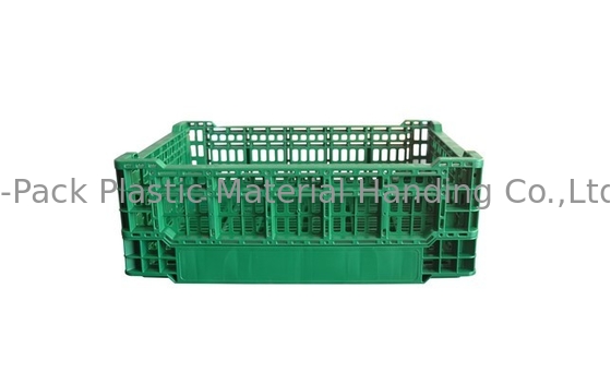 Rau gấp Thùng nhựa đựng trái cây công nghiệp Thùng 400 * 300 * 140mm