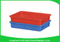 Industrial Large Plastic Storage Trays Standard Size Convenience Stores Stackable Recycled