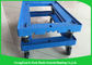 Eco - Friendly Tic Moving Dolly 4 Wheel Plastic Frame For Platform Industrial