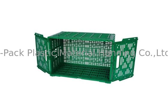 3,4kg 100% nguyên chất PP Thùng nhựa rau quả nặng