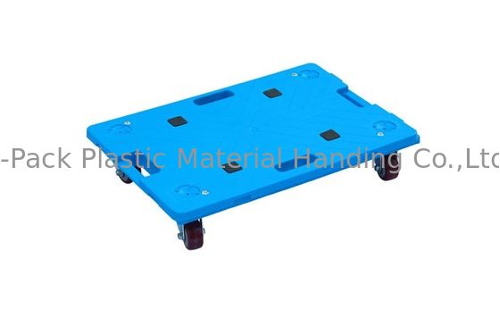 150kgs Tải đa chức năng Nhựa di chuyển Dolly 3 inch Bánh xe PU